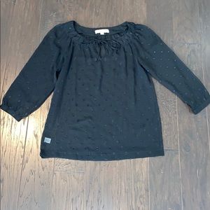 Ann Taylor Loft Tie Blouse